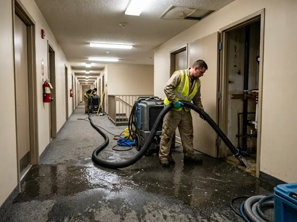 multi-unit-apartment-hallway-f-005 — frequently asked questions, Emergency Burst Pipe Water Extraction & Removal in Kearns,…